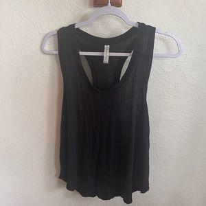 Fabletics Black Racerback Tank Size XXL